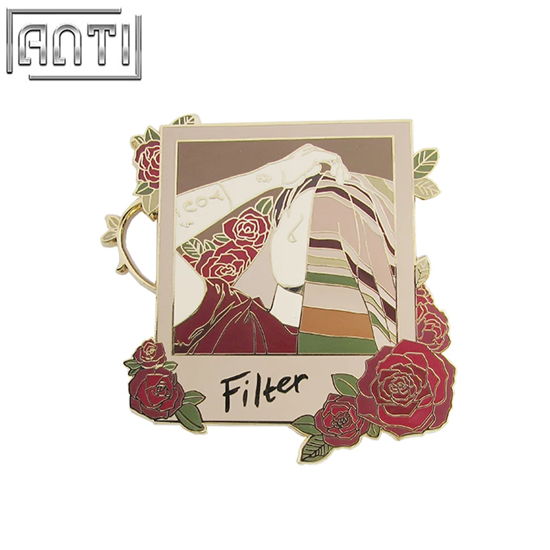 Изготовленный На Заказ Футбол Лиги Европы металлический значок каких-либо