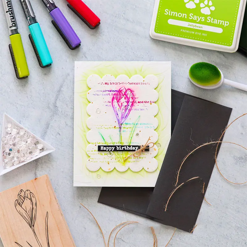 

A Bunch Of Daffodils Pretty flower Decoration Metal Cutting Dies And Stamp DIY Scrapbooking Craft Embossing Stencil 2021 new