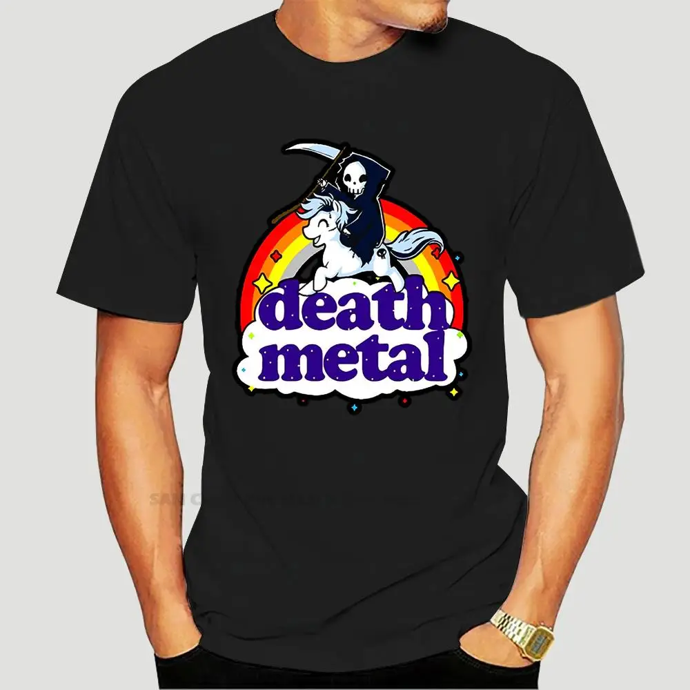 

Unicorn Heavy Metal T Shirt Metal Rock Punk Unisex All Size Mens T Shirts Fashion Clothing 6436X