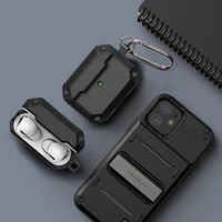 soft case cover for airpods pro full protective earphone accessories for airpod 2 1 case with keychain wireless charging cover