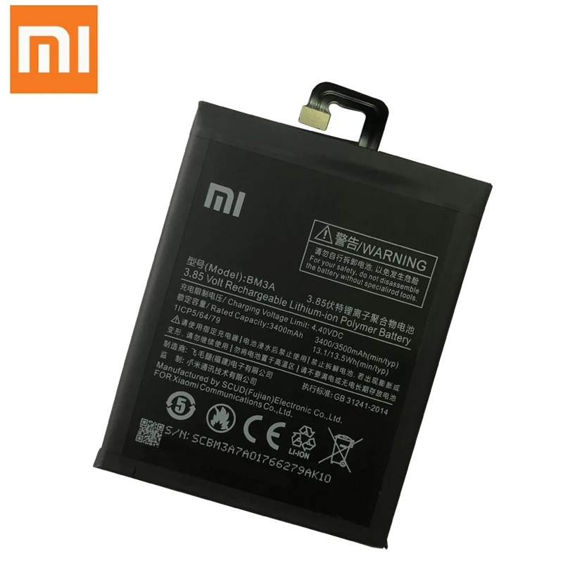 original xiao mi phone battery bm3a bm3b bm3d bm3e for xiaomi note 3 mi 8 m8 se mix 2 2s high quality batterie free tools free global shipping