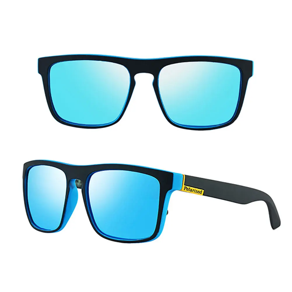 

Wrap Square Frame Retro Decorative Polarized Sunglasses Women Men Versatile Pattern Frame Sunglasses For Adults
