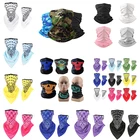 Бандана треугольная Спортивная для мужчин и женщин, крутая маска для лица, лыжного спорта, езды на велосипеде, бега, пешего туризма, скрывающая шею