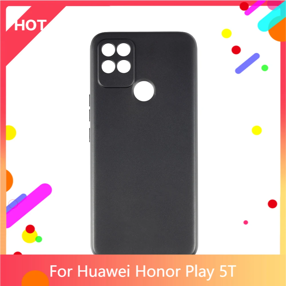 Чехол для Honor Play 5T матовый Мягкий силиконовый чехол из ТПУ Huawei тонкий