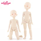 Шарнирная кукла Adollya 16, тело 30 см, 22 подвижных шарнира, игрушки для девочек, шарнирная кукла, кукла без одежды с белой кожей для девочек