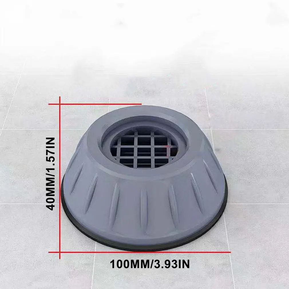 

4 Pcs Anti-Vibration Feet Pads Washing Machine Mat Anti-Vibration Pad Dryer Refrigerator Base Fixed Non-slip Pad