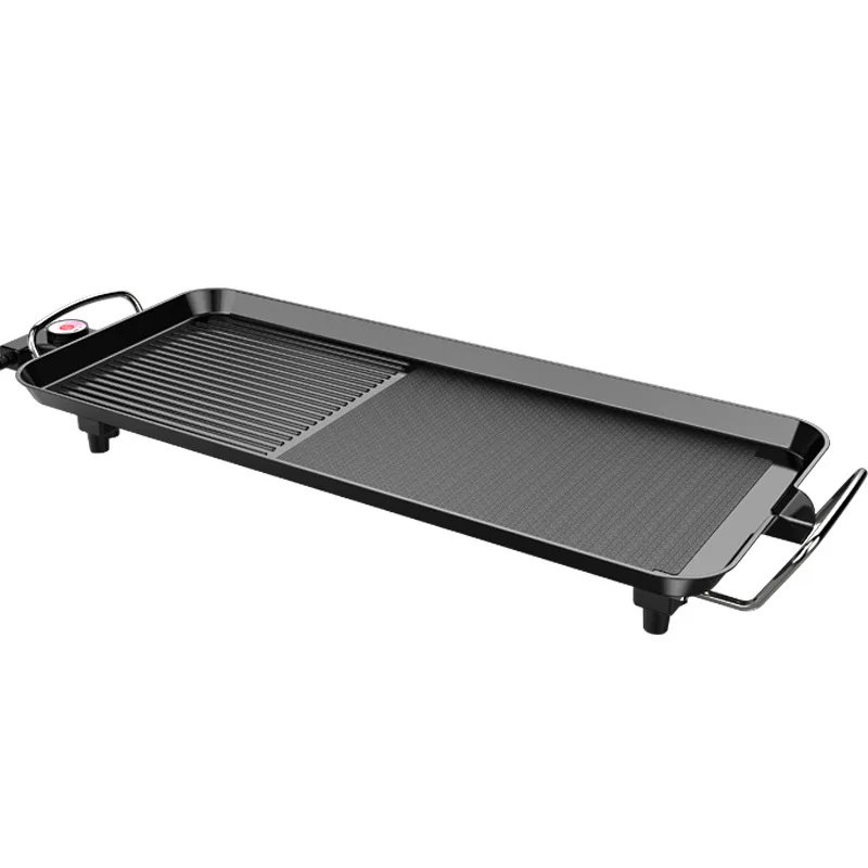 Скидка Электрическая печь для барбекю бездымного барбекю машина домашняя электрическая сковорода для выпечки корейский стиль жаркое горшочек ин...