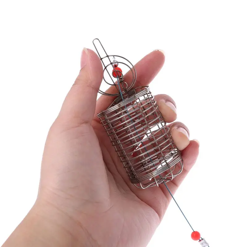 Клетка для рыболовных приманок Кормушка Для кормушек креветок аквариумных