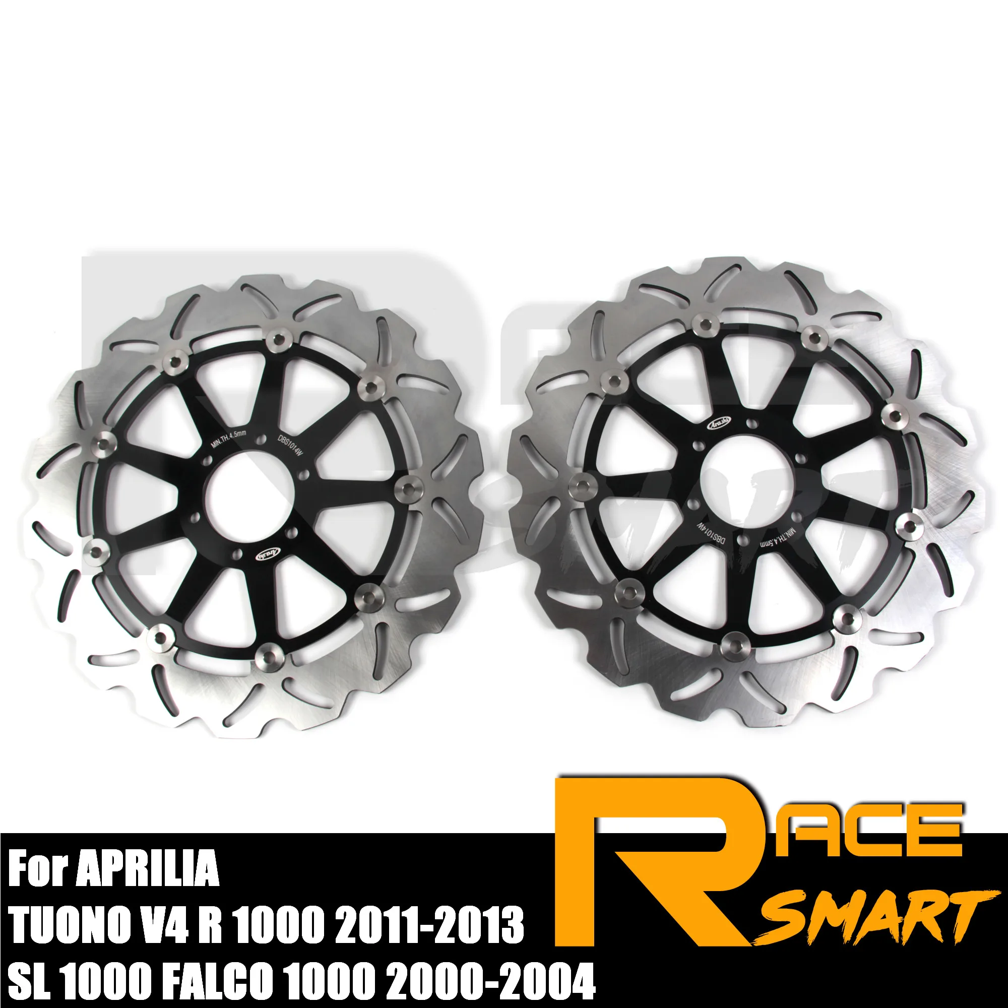 Передние тормозные диски для мотоцикла CNC APRILIA SL 1000 TUONO V4 R 2011 2013 роторы APRC