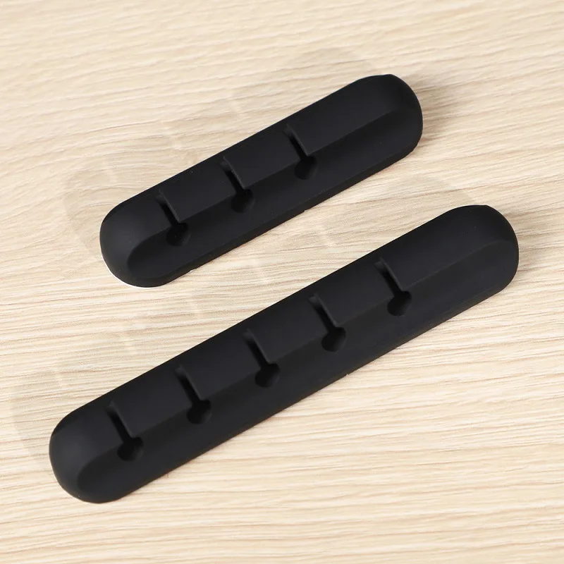 

Cable Organizer Silicone USB Cable Winder Desktop Tidy Management Clips Cable Holder for Mouse Headphone Wire Organizer