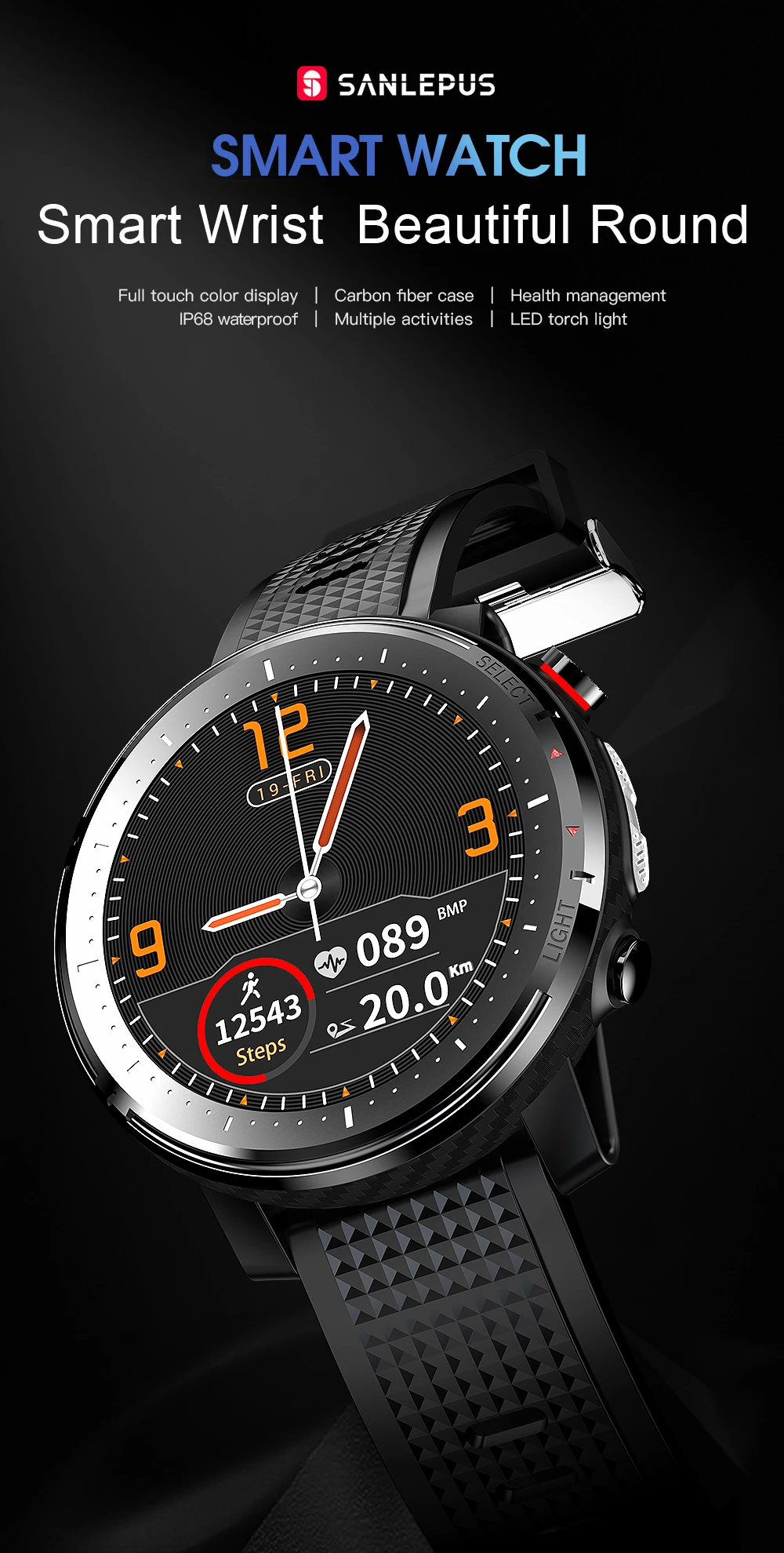 

Smart Watch 2021 ECG Smartwatch IP68 Waterproof Men Women Sport Fitness Bracelet Clock For Android Apple Xiaomi Huawei