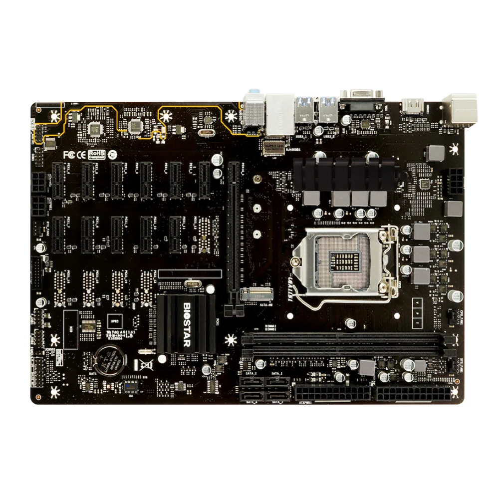 

TB360-BTC pro mining expert BTC360 12GPU Graphics card miner ETH Motherboard