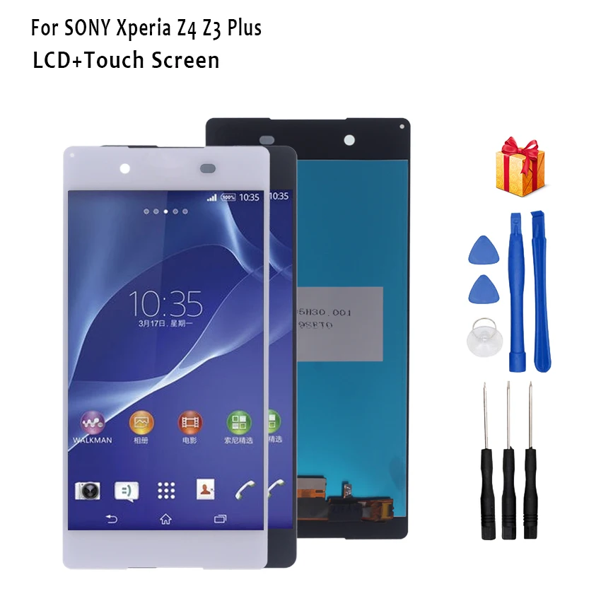 Для Sony Xperia Z4 Z3 Plus ЖК дисплей сенсорный экран дигитайзер аксессуары Запчасти для