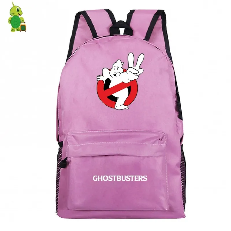 Мультяшный рюкзак Ghostbuster школьные сумки для подростков девочек мальчиков