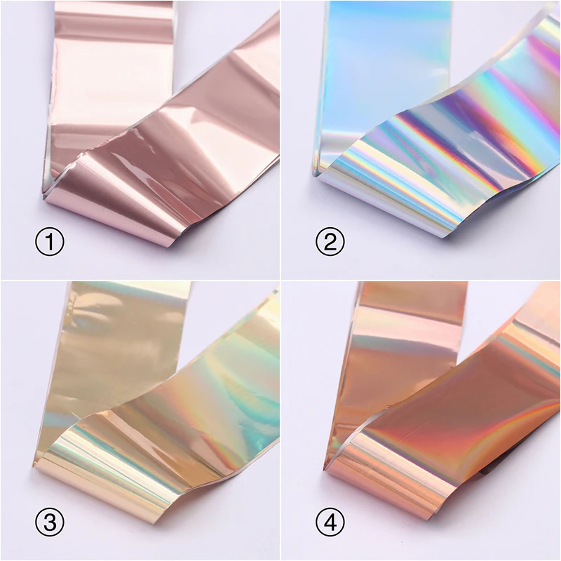 1 рулон голографические наклейки для ногтей 4*120 см|Стикеры и наклейки| |