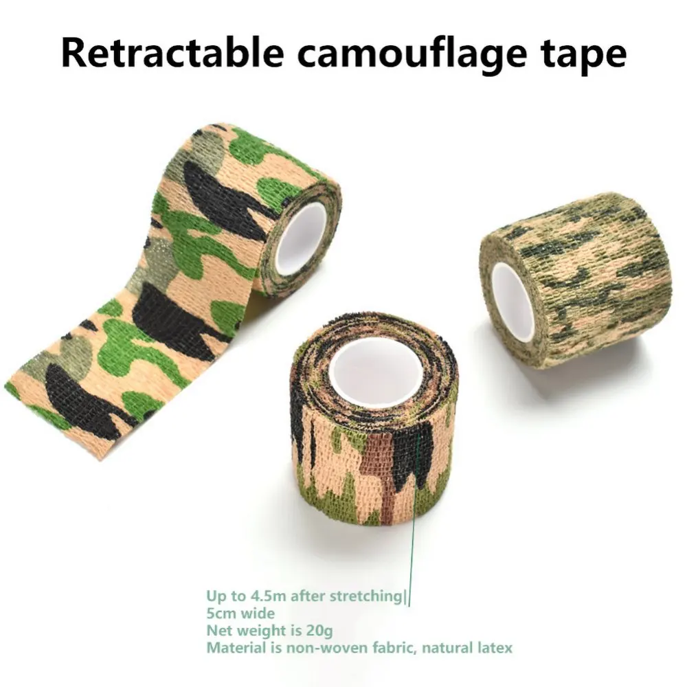 Многофункциональная Камуфляжная Лента для охоты ПЕЙНТБОЛА страйкбола винтовки