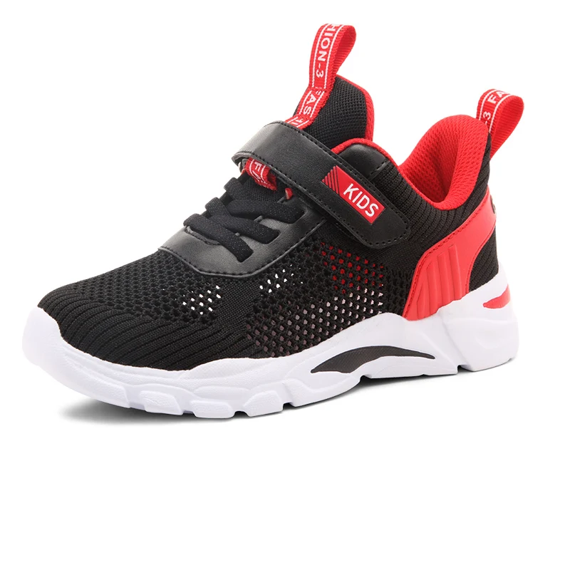 Кроссовки для мальчиков детская Баскетбольная обувь белая сетка дышащая бега с