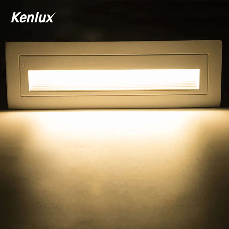 6 Вт Kenlux круглый светодиодный светильник для лестницы ступенчатый s COB 210*60 мм AC85 265V