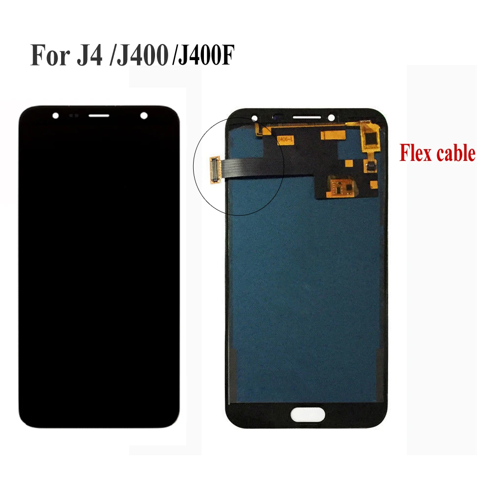 ЖК дисплей WEIDA для Samsung Galaxy 5 J4 J400 J400F 6 дюймов Plus J415 J415F J415G/M сенсорный экран с