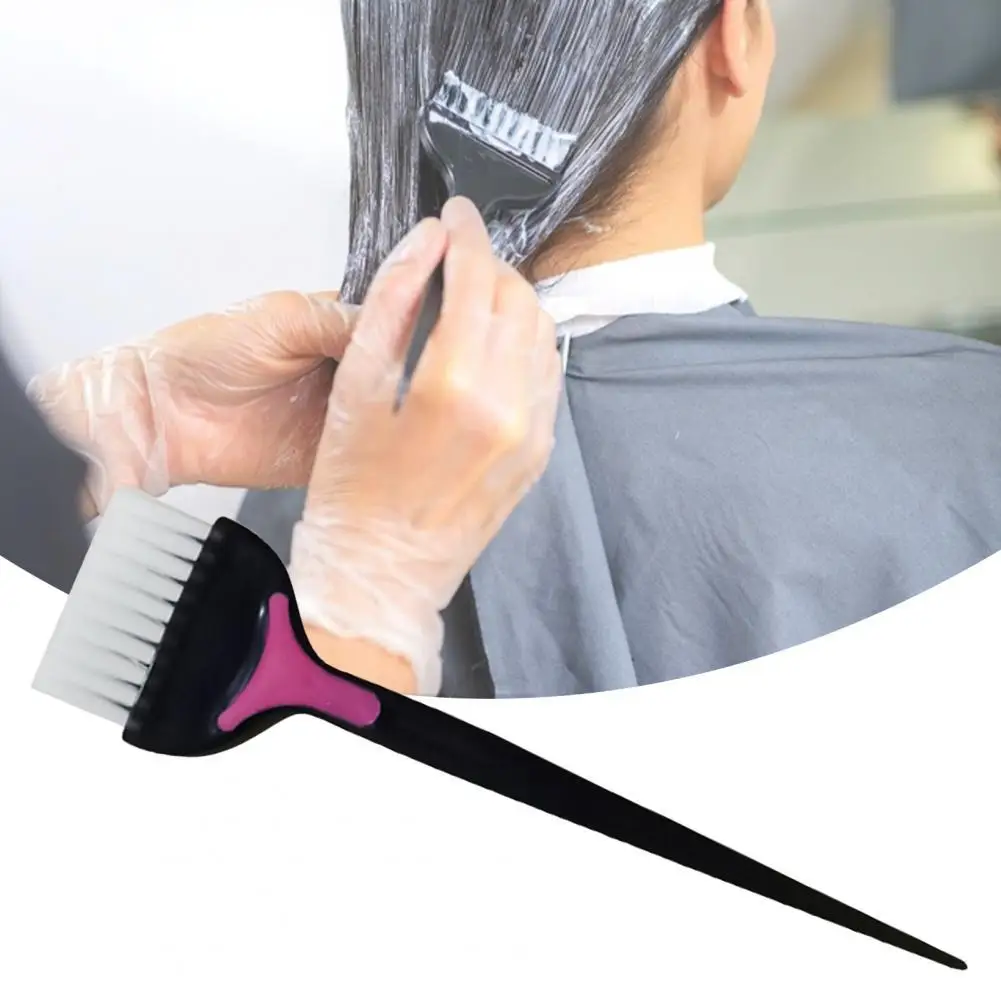 

Hair Dye Brush Eco-friendly Anti-deform Plastic Hair Tint Colorant Comb for Barbers Shop