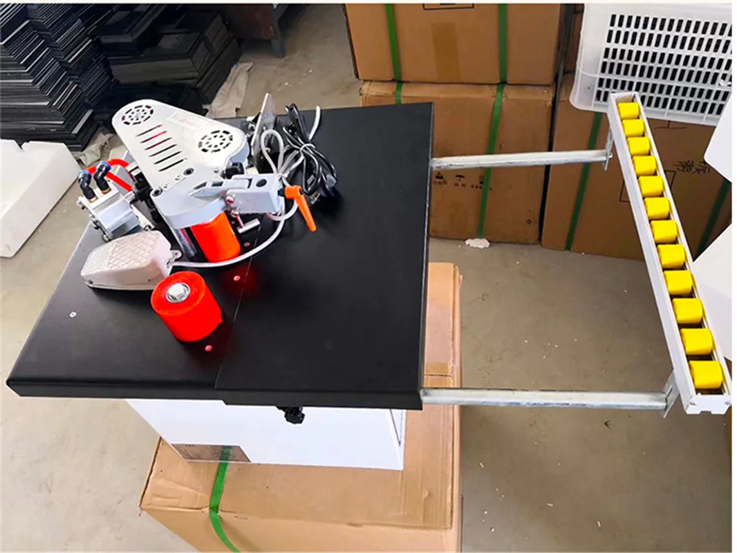 Оригинальная деревянная портативная кромкооблицовочная машина MY07 для MDF/в