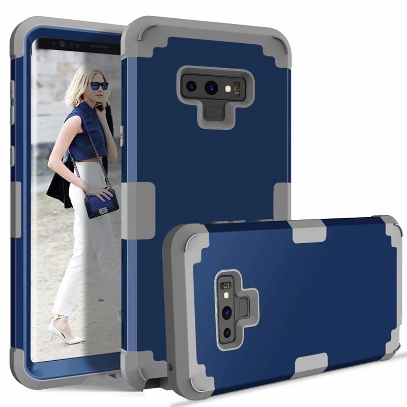 Сверхпрочный защитный армированный чехол из поликарбоната и ТПУ для Samsung Galaxy S9 Plus