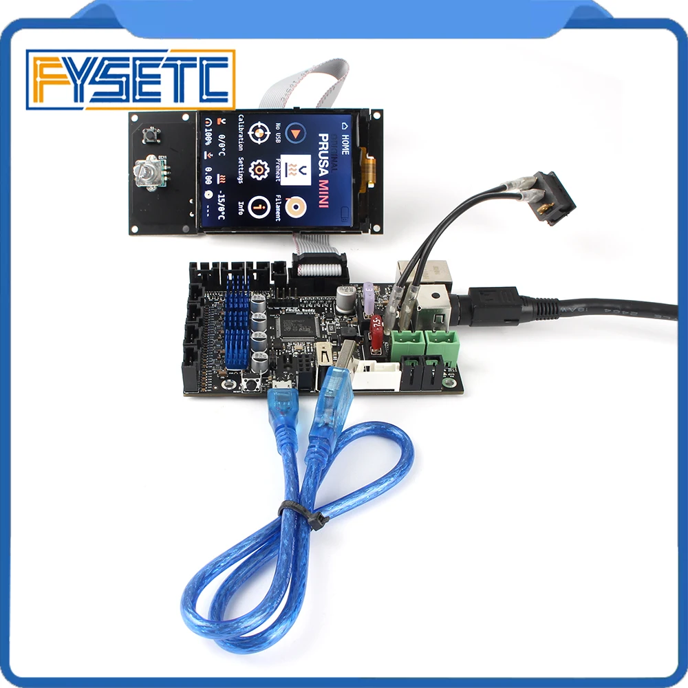 Clone Prusa Mini Buddy board TMC2209 драйвер с ЖК-дисплеем совместимым прошивкой | Компьютеры и
