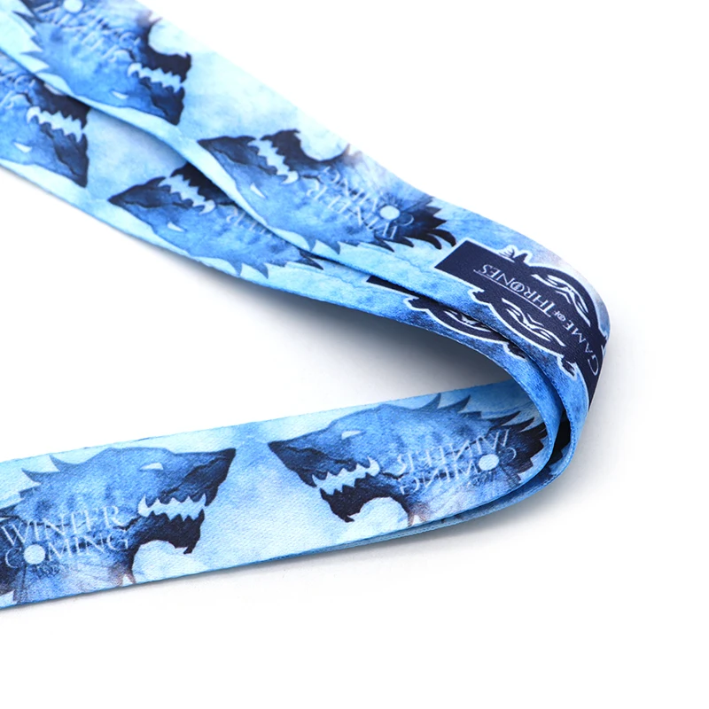 30 шт./лот ТВ шоу престолов ремешки с петлей Брелок ID карты Держатели Цепи Письмо