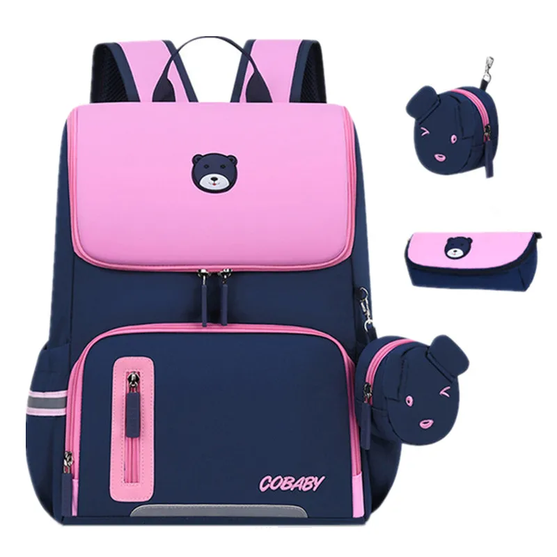 

Waterproof Children School Bags For Girls Orthopedic Kids Cartoon Primary School Backpacks Schoolbags Kids Mochila Infantil Zip