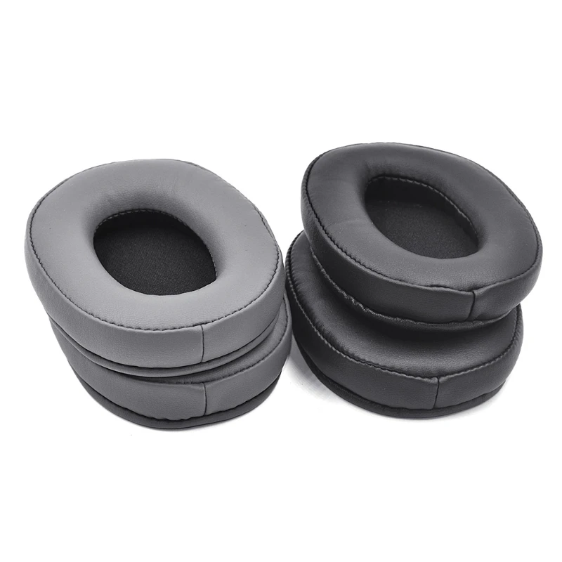 

H3CA Headphone Covers Ear Pads Replacement Component Sponge Pads for Headset Spare Accessories Memory Foam Adopted