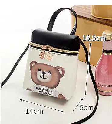 

New Baby Girls Flower Fashion Backpacks Cute Cotton Storage Bag Single Shoulder Bag Flower Sticker Children's Bags