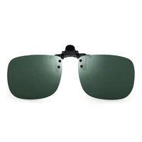 polarized clip on sunglasses women men frameless filp up sunglasses for prescription glasses uv400