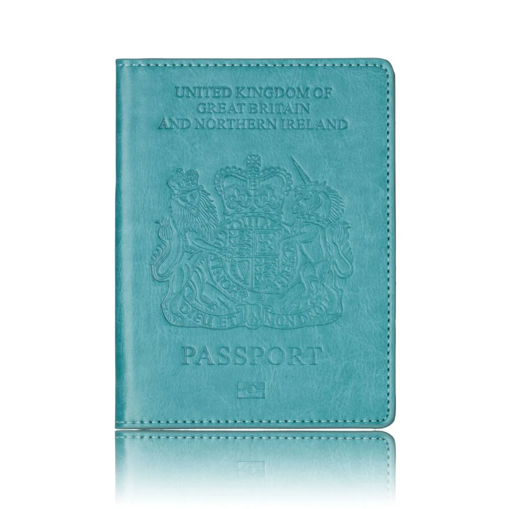 

Новинка, британская Великобритания, защитная обложка для паспорта, искусственная кожа, Обложка для паспорта Combo