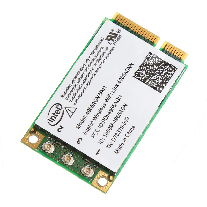 

Dual Band 300Mbps WiFi Link Mini PCI-E Wireless Card for intel 4965AGN NM1 090F