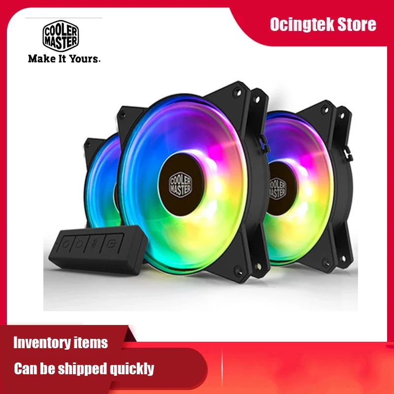 Cooler Master MF120 ARGB 3 в 1 см 12 RGB чехол для компьютера вентилятор контроль температуры