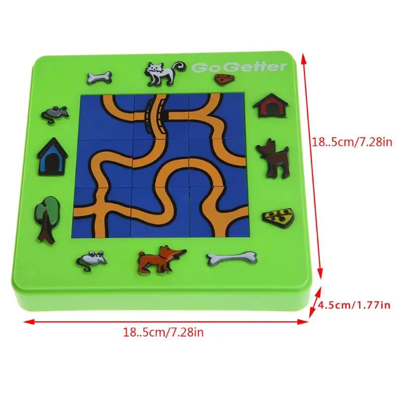 

Go Getter Cat and Mouse Toy Board Cartoon Puzzle Maze Intelligence Game Gift