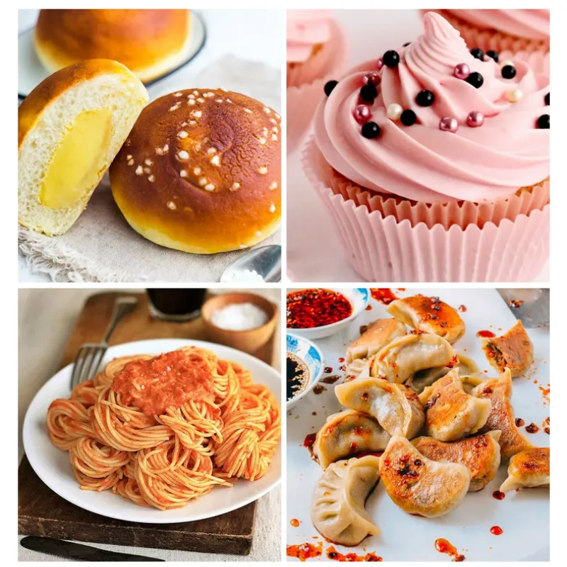 Складной антипригарный силиконовый коврик для выпечки замеса теста лоток