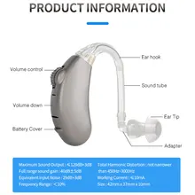 4 channel New best Mini Ear Hearing Aids Apparatus Invisible Hearing Aid Assistant Adjustable Sound Amplifier For Deaf Elderly 
