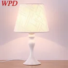 WPD настольные лампы Современный Креативный дизайн узор Настольный светодиодный светильник декоративные настольные лампы для дома прикроватная тумбочка