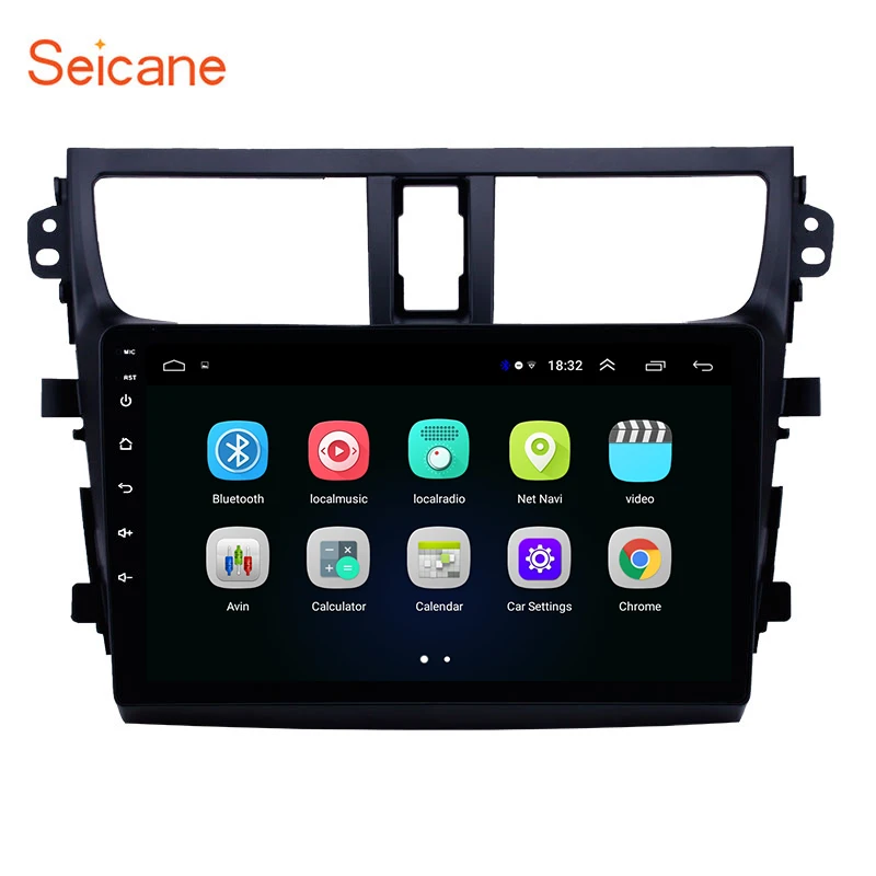 Seicane головное устройство автомобиля GPS радио для 2015 2016 2017 2018 Suzuki Celerio Android 8 1 2.5D