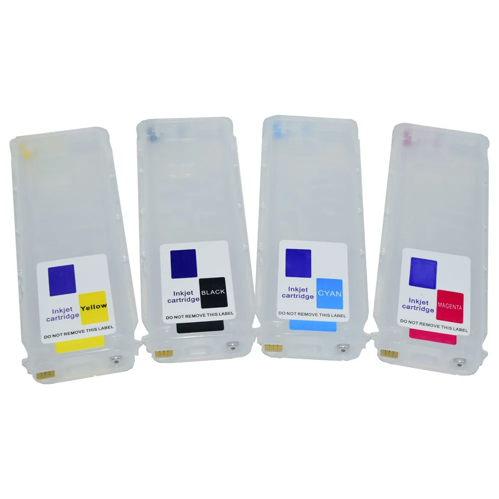 Картриджи для принтера HP Designjet 280 500ps 500 800ps 4 цвета 800 мл|ink cartridge|printers ink cartridgesprinter