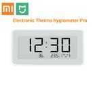Электронный Термогигрометр Xiaomi Mijia Pro BT4.0, беспроводные Умные Электронные Цифровые часы с термометром и гигрометром