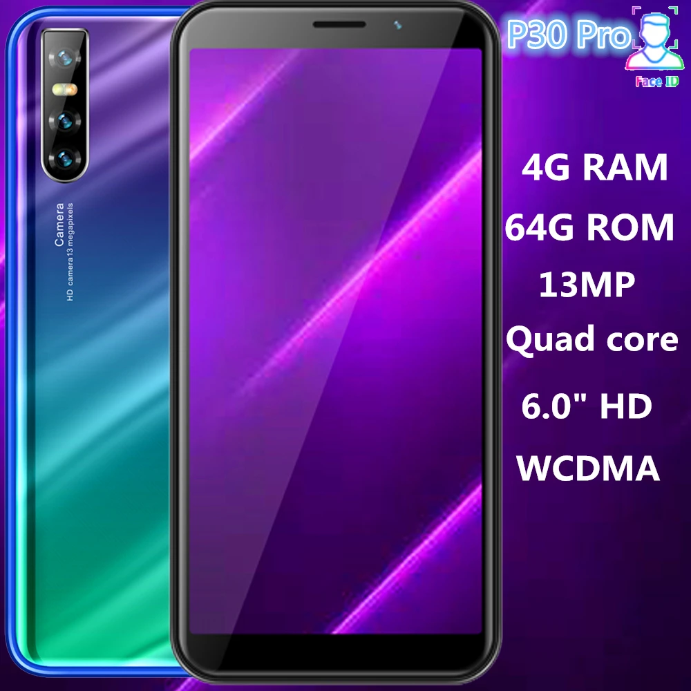 Смартфон P30 Pro 4 + 64 ГБ 6 0 дюйма 13 МП Face ID|Смартфоны| |
