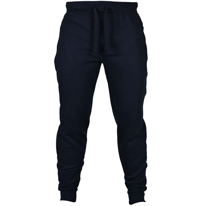 

Mens Fleece Joggers Running Tracksuit Casual Elastic Trousers Sports Gym Pants