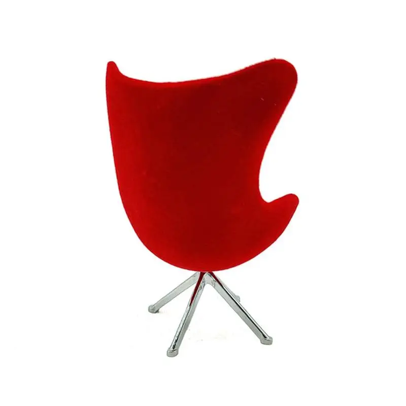 1 шт. 1:12 Кукольный дом светильник класса люкс софа в стул с высокой спинкой мини