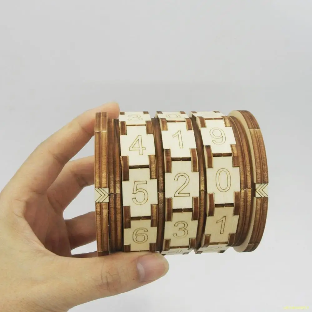 Металлический Magic Cube Развивающие игрушки замки криптекс подарок да Винчи буквы и