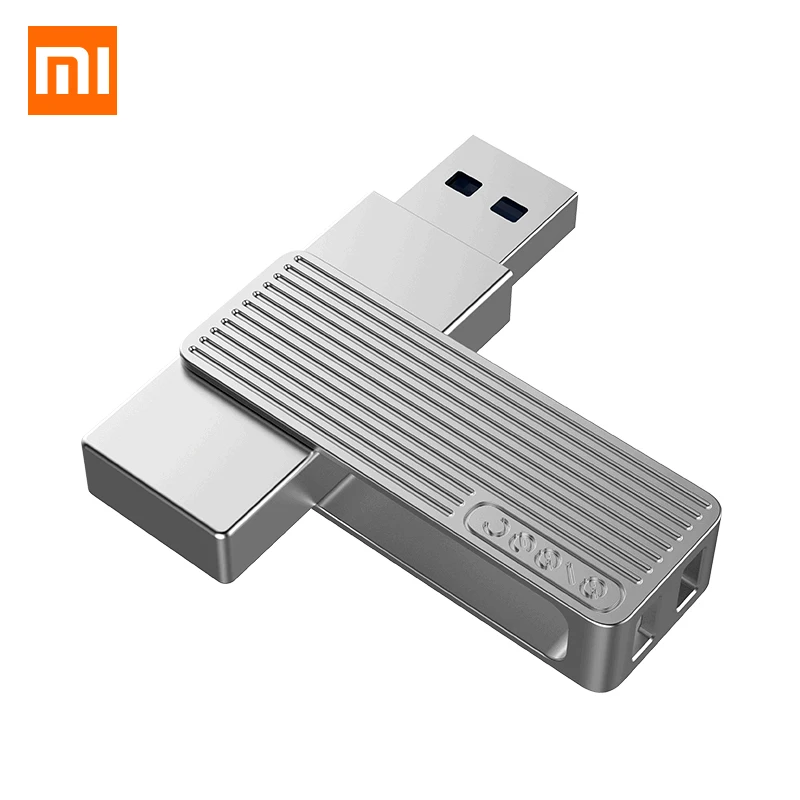 Xiaomi Mijia Type C USB двойной интерфейс телефон U диск 120 МБ/SM1 360 вращающийся алюминиевый