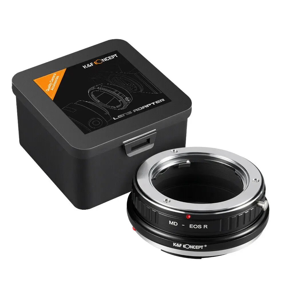 Новый K & F Concept адаптер для Minolta MD MC mount lens Canon EOS RF camera R5 R6 бесплатная