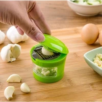multifunction practical stainless steel garlic press chopper slicer manual garlic cutter home cooking tools kitchen accessories