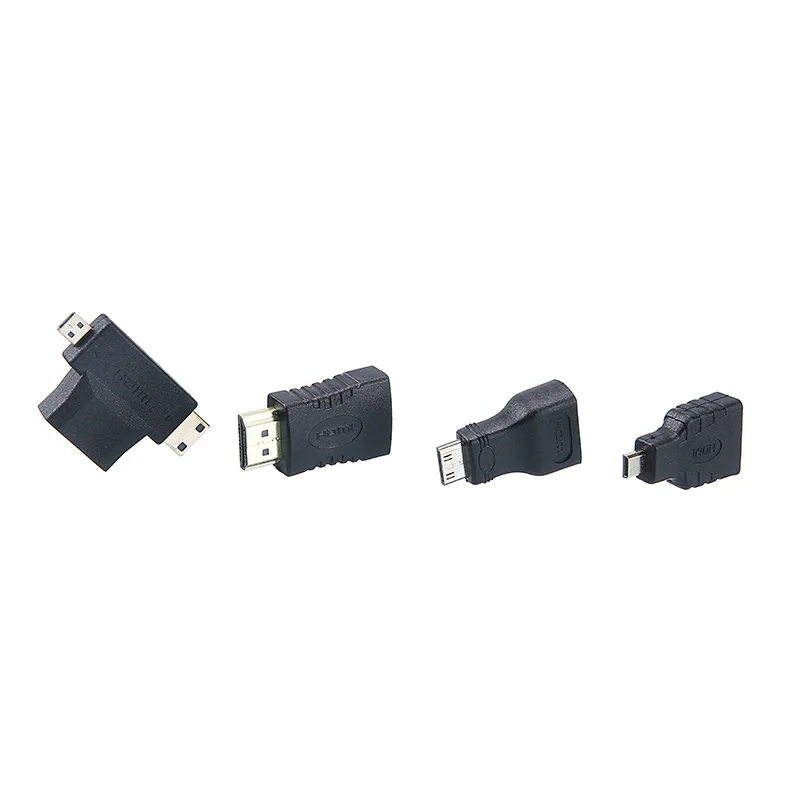 В продаже 7 шт черный совместимому с HDMI адаптер Pro Мини Micro SIM Card соединитель